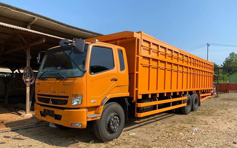 gambar truk bak besi mitsubishi fuso fighter x fn 62